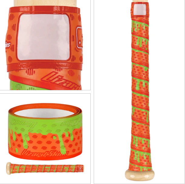 Lizard Skins DSP Ultra Bat Grip - Orange Slime - Image 2