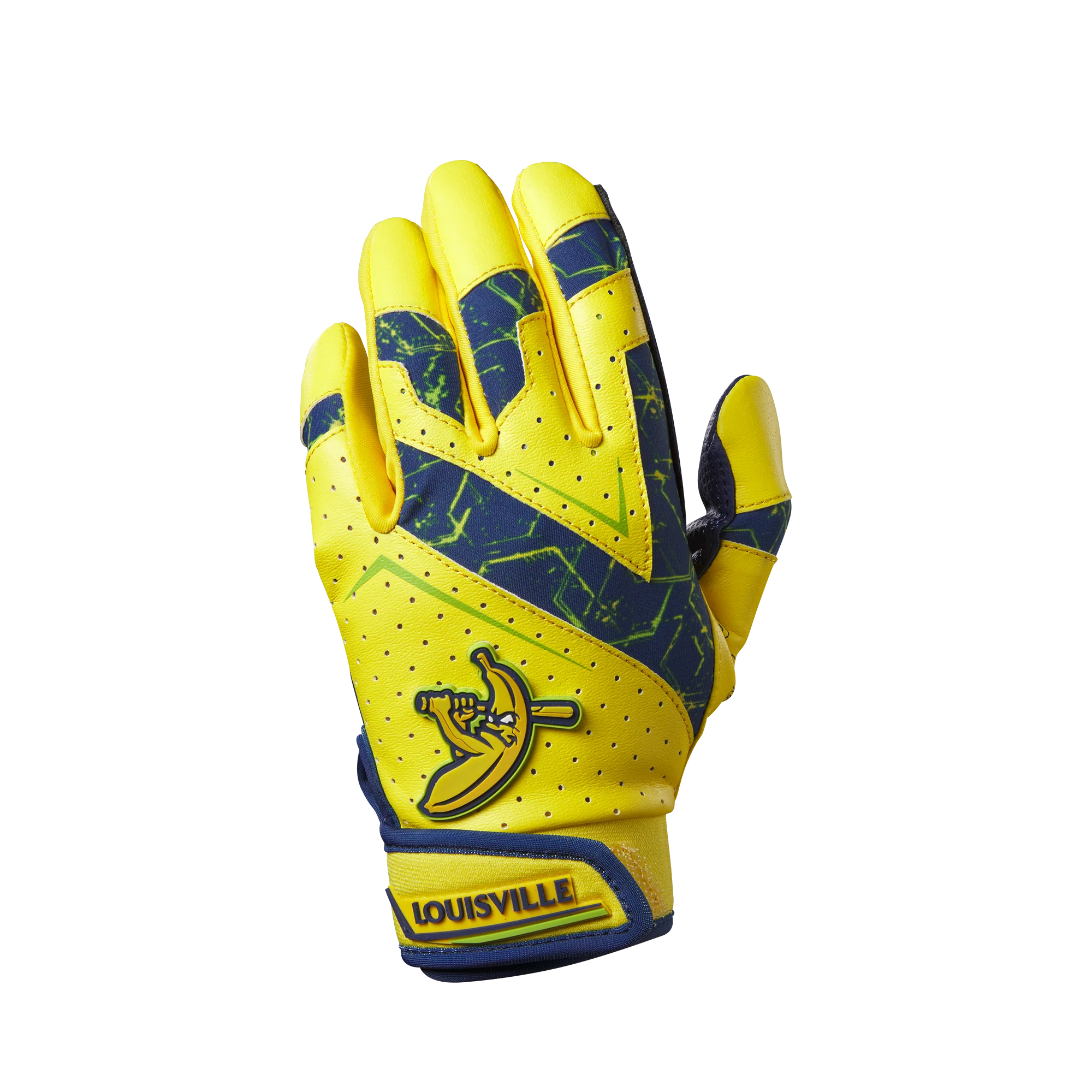 Louisville Slugger Savannah Bananas Youth V2 Batting Gloves - WB5761501 - Image 2