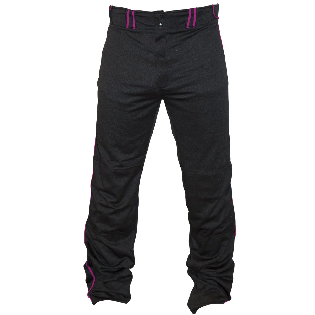 Louisville Slugger Slowpitch Softball Pant Black Base with Coloured Piping - Image 2
