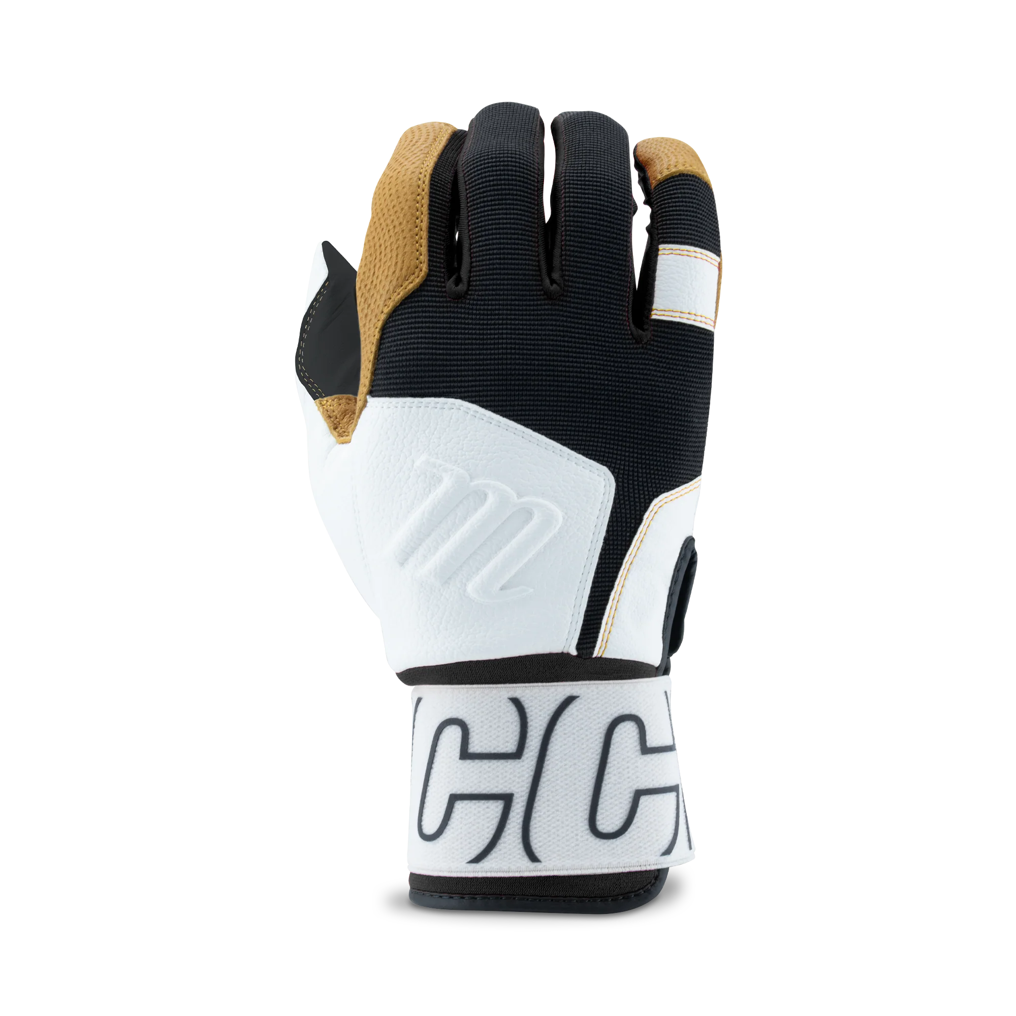 Marucci Blacksmith Wrap Youth Batting Gloves - MBG2BKSMY - Image 10