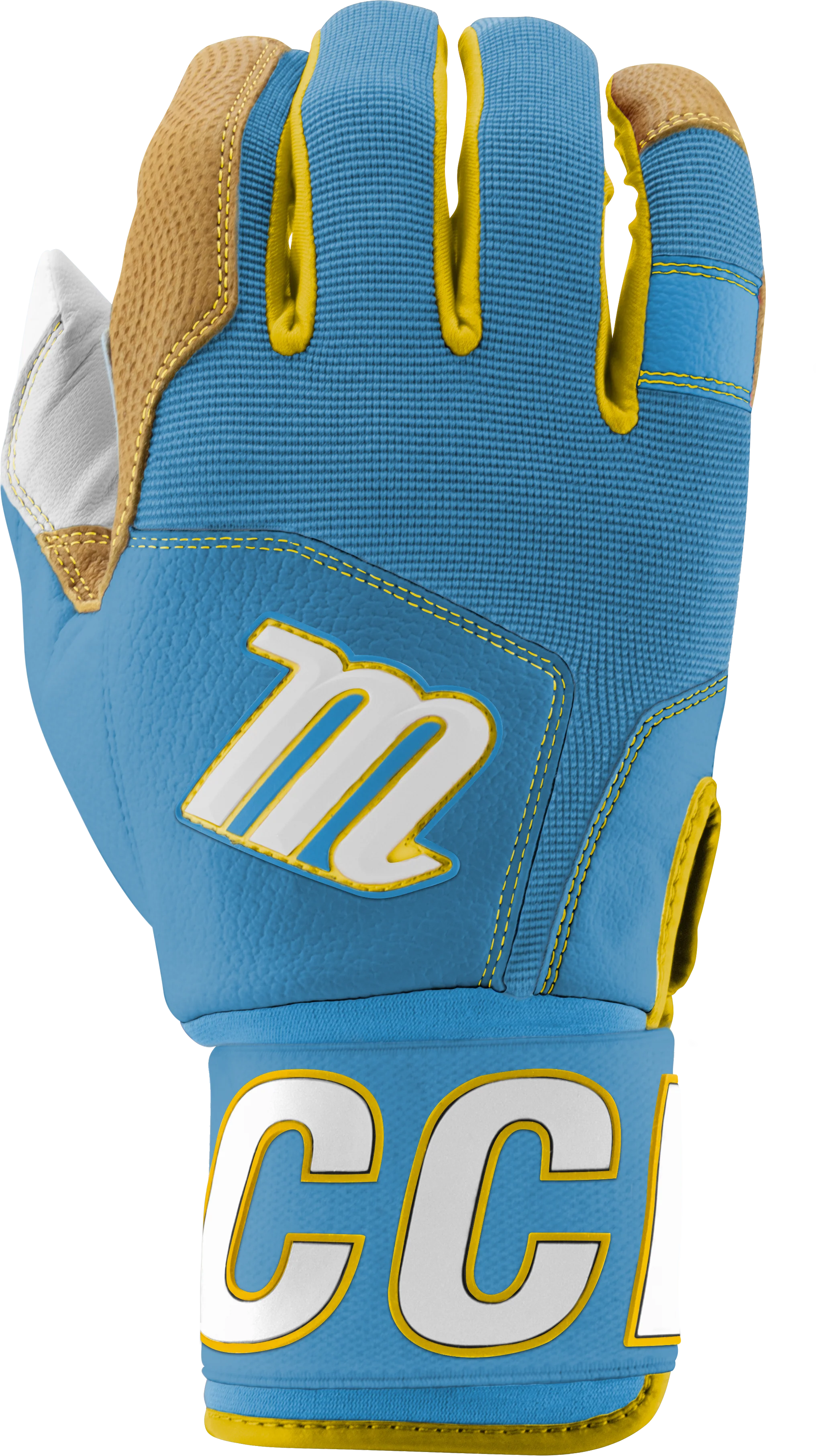 Marucci Blacksmith Wrap Youth Batting Gloves - MBG2BKSMY - Image 3
