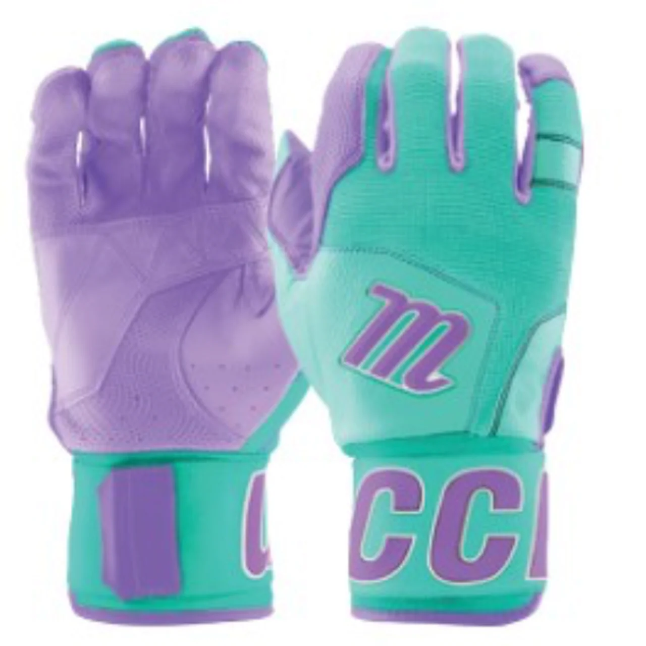 Marucci Blacksmith Wrap Youth Batting Gloves - MBG2BKSMY - Image 7