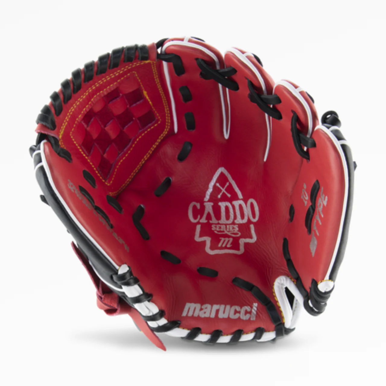 Marucci Caddo Series 10" Basket Weave Baseball Glove - MFG2CD1000-R/BK - Image 2