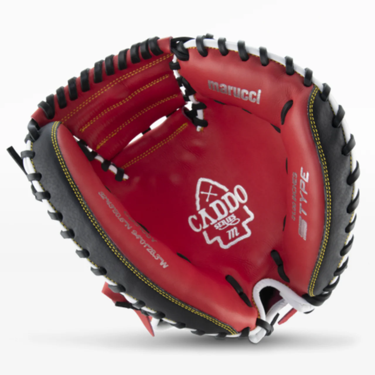 Marucci Caddo Series 31" One Piece Baseball Catchers Glove - MFG2CD3100-R/BK - Image 2