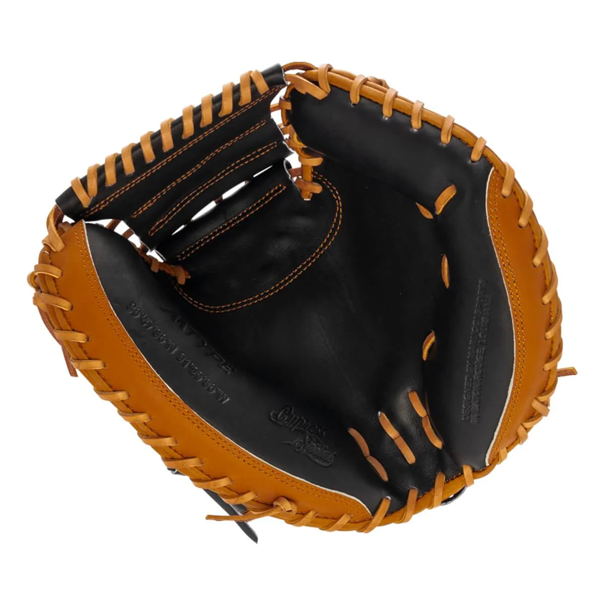 Marucci Cypress 33.5" Baseball Catcher's Mitt/Glove - MFG2CY235C1-BK/TF - Image 4