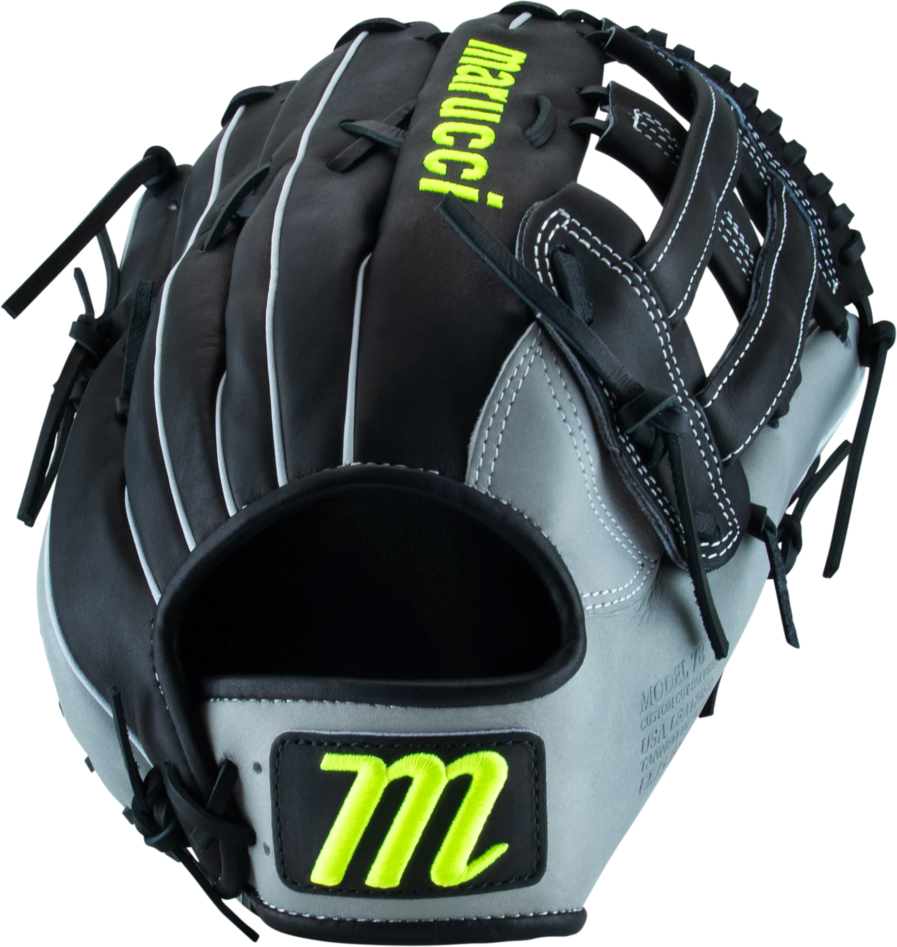 Marucci Cypress Series 78R3 12.75" H Web Baseball Glove-MFG3CY78R3-BK/GY