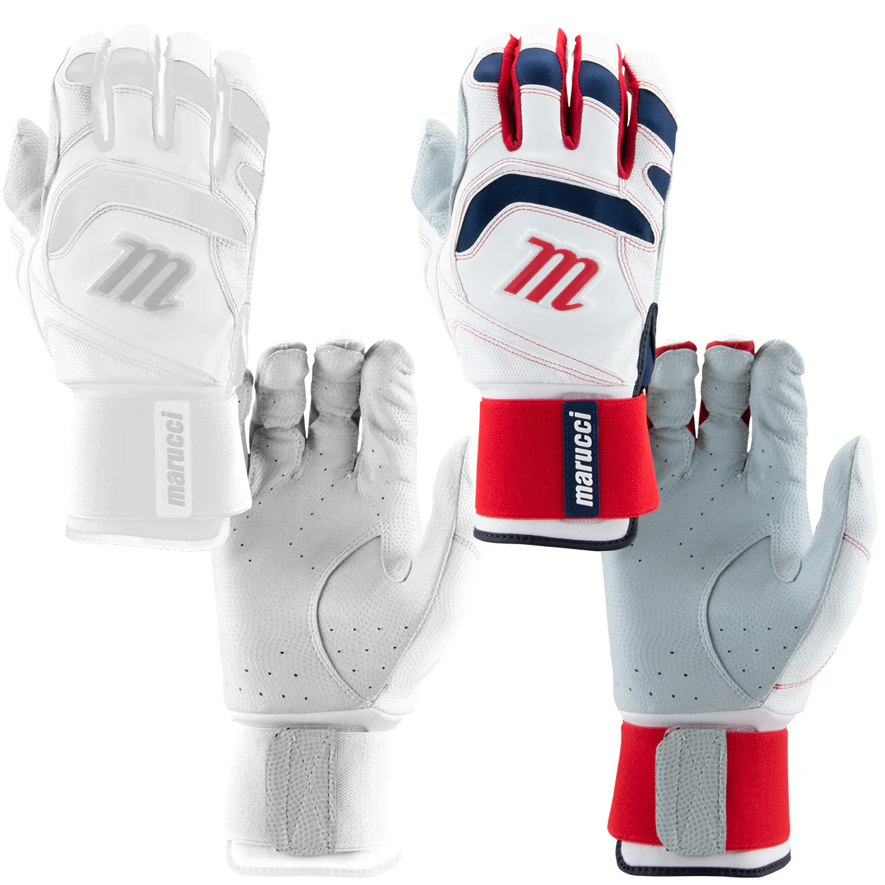 Marucci Full Wrap Signature Batting Gloves - MBGSGN3FW