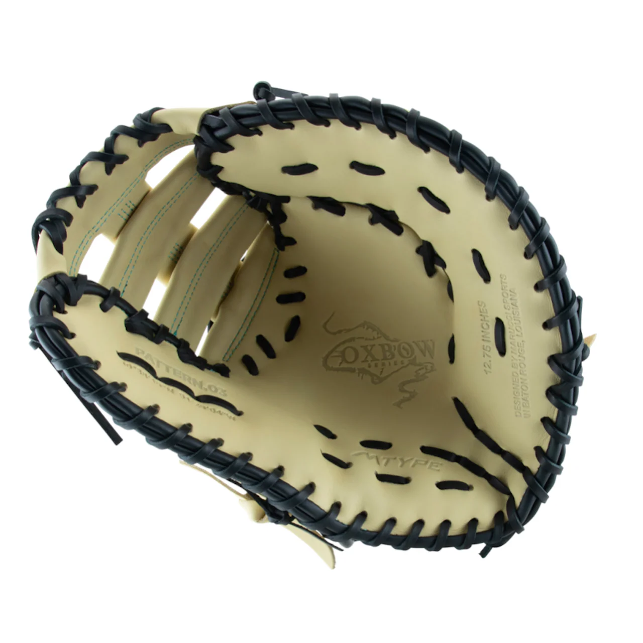 Marucci 38S1 Oxbow M Type 12.75" First Base Glove/Mitt - MFG3OX38S1-CM/BK - Image 2