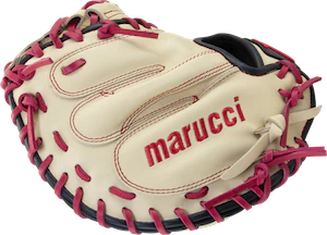 Marucci Oxbow M Type 33.5" Solid Back Catcher Mitt/Glove - MFG2OX235C1-CM/BK - Image 3