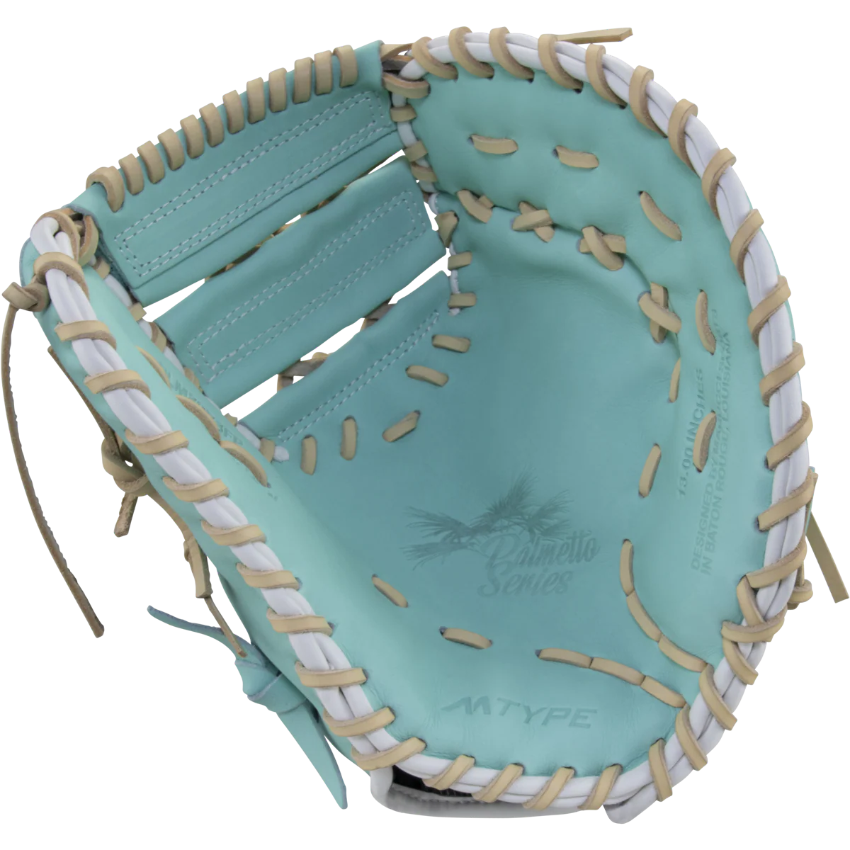 Marucci Palmetto M Type 13" Fastpitch First Base Glove/Mitt - MFGPLM39S3FP-MT/CM - Image 2
