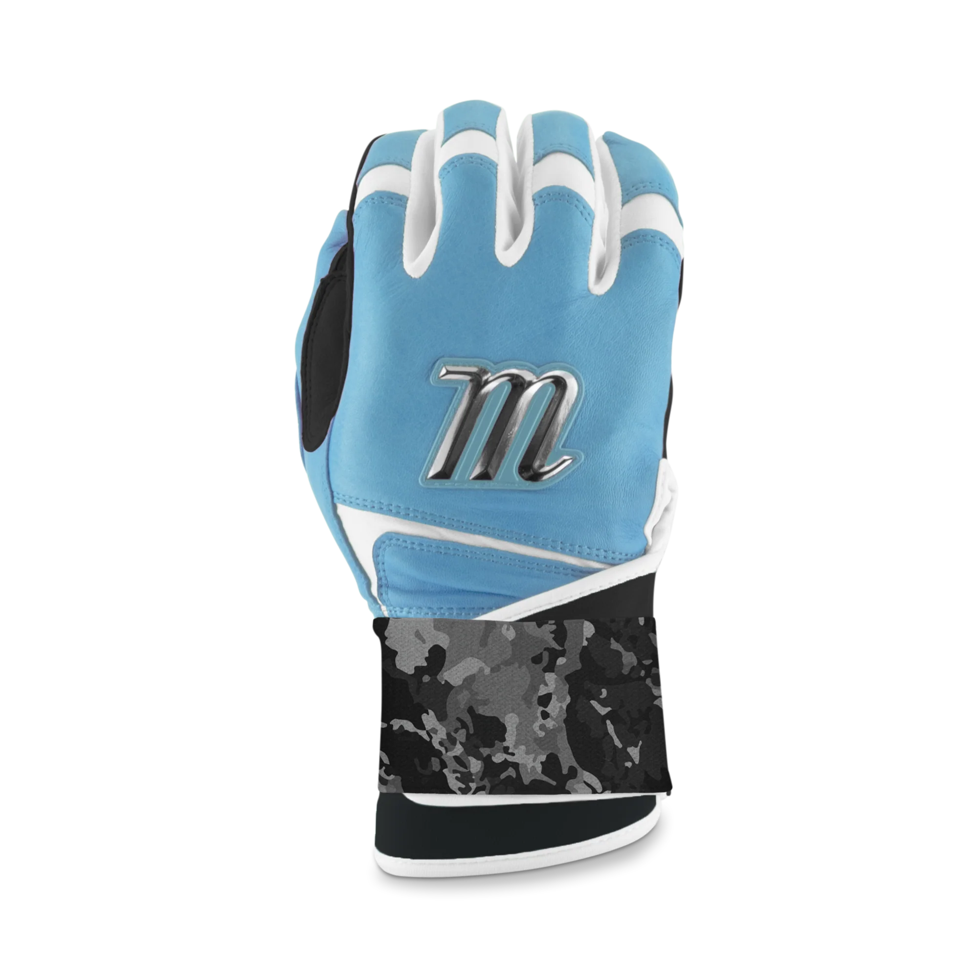 Marucci Remex Adult Columbia Blue/Black Batting Gloves - MBRMX-CB/BK - Image 3