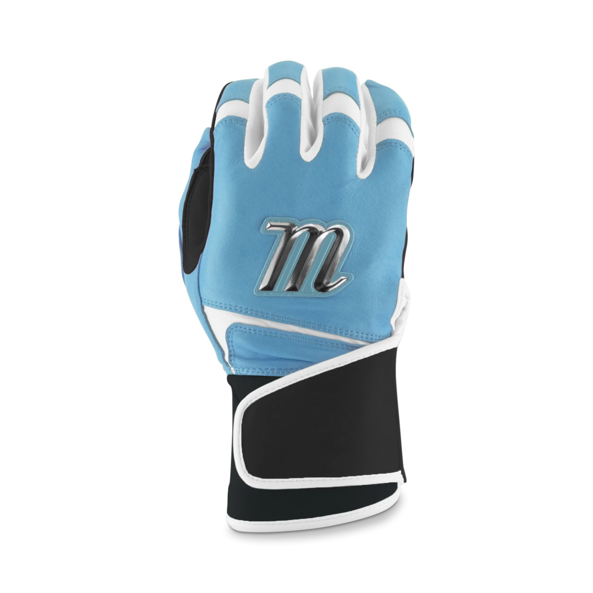 Marucci Remex Adult Columbia Blue/Black Batting Gloves - MBRMX-CB/BK - Image 5
