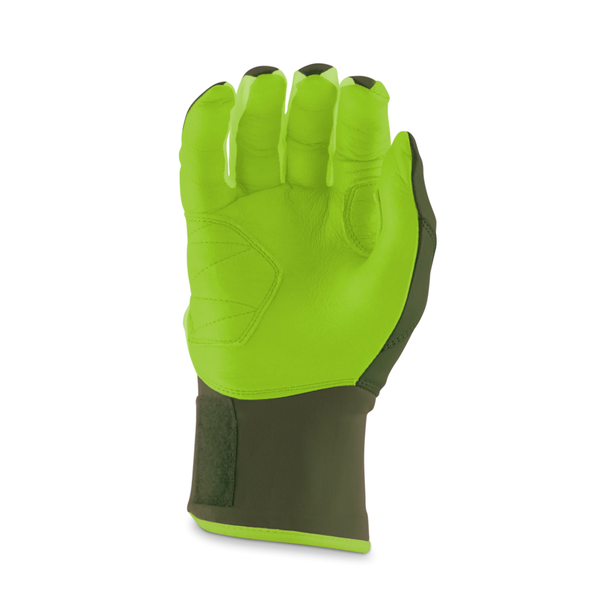 Marucci Remex Adult Olive Green/Lime Green Batting Gloves - MBRMX-OG/LG - Image 5