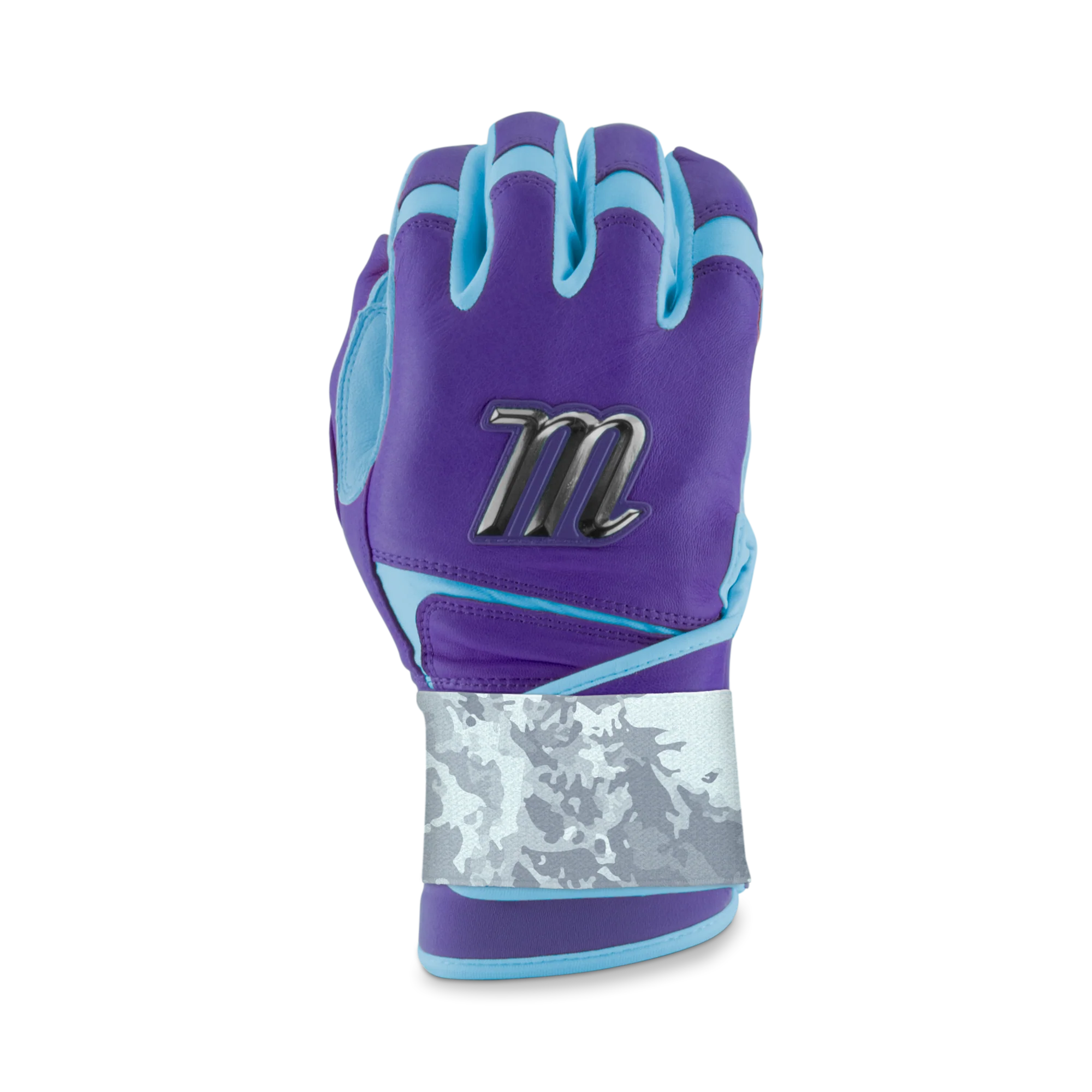 Marucci Remex Adult Purple/Columbia Blue Batting Gloves - MBRMX-PR/CB - Image 4