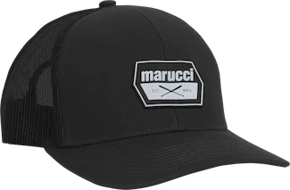 Marucci Snapback Rubber Cross Patch Hat - MAHTTRPCS-BK/BK