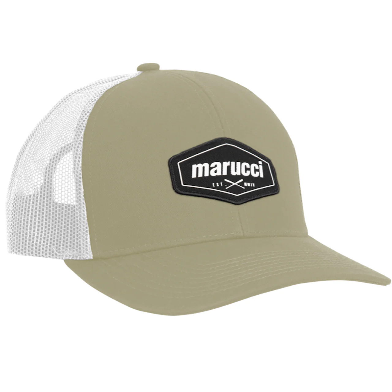 Marucci Snapback Rubber Cross Patch Hat - MAHTTRPCS2-TN/W