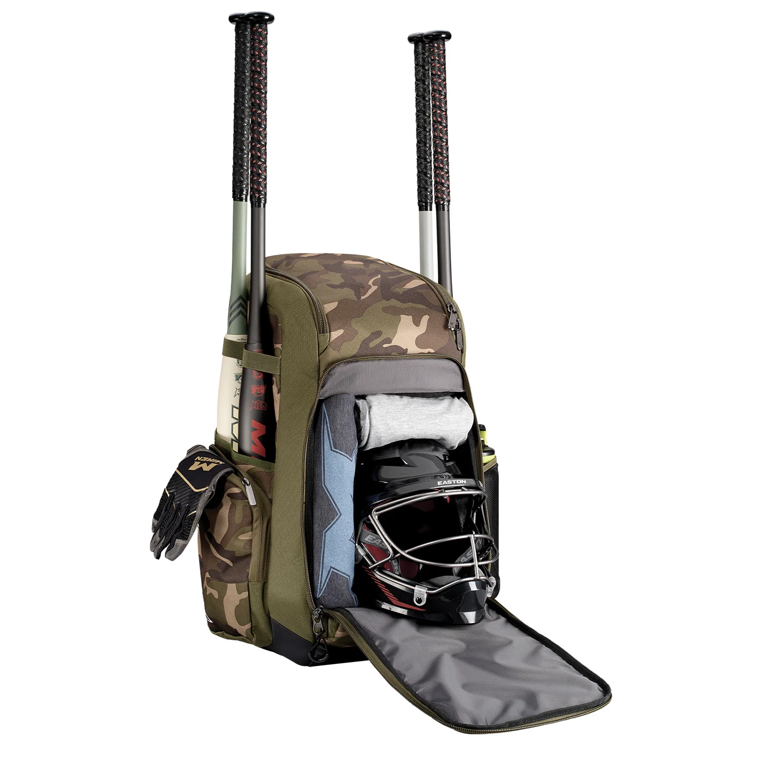 Miken Deluxe Slowpitch Backpack Bag - Image 4