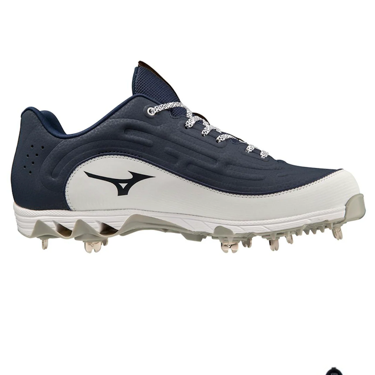 Mizuno 9 Spike Ambition 3 Metal Mens Molded Softball Baseball Cleats - 320682 - Image 2