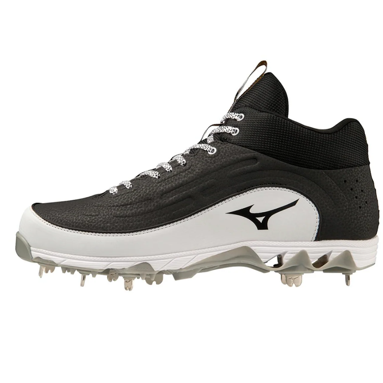 Mizuno 9 Spike Ambition 3 Mid Metal Mens Molded Softball Baseball Cleats - 320683 - Image 3