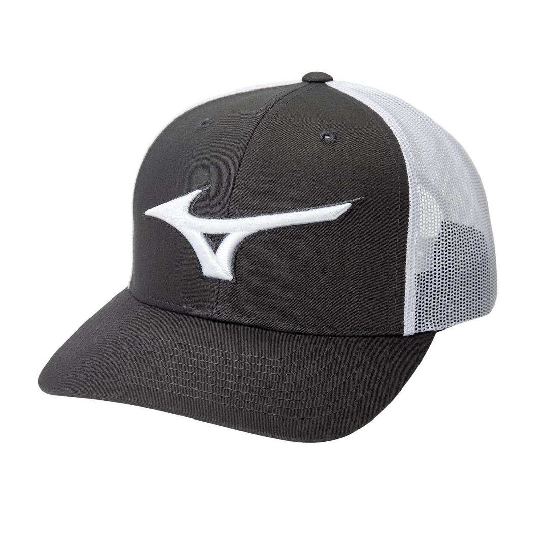 Mizuno Diamond Snapback Trucker Mesh Hat - 370273 - MIZ-TRUCK-SNAP-HAT - Image 3