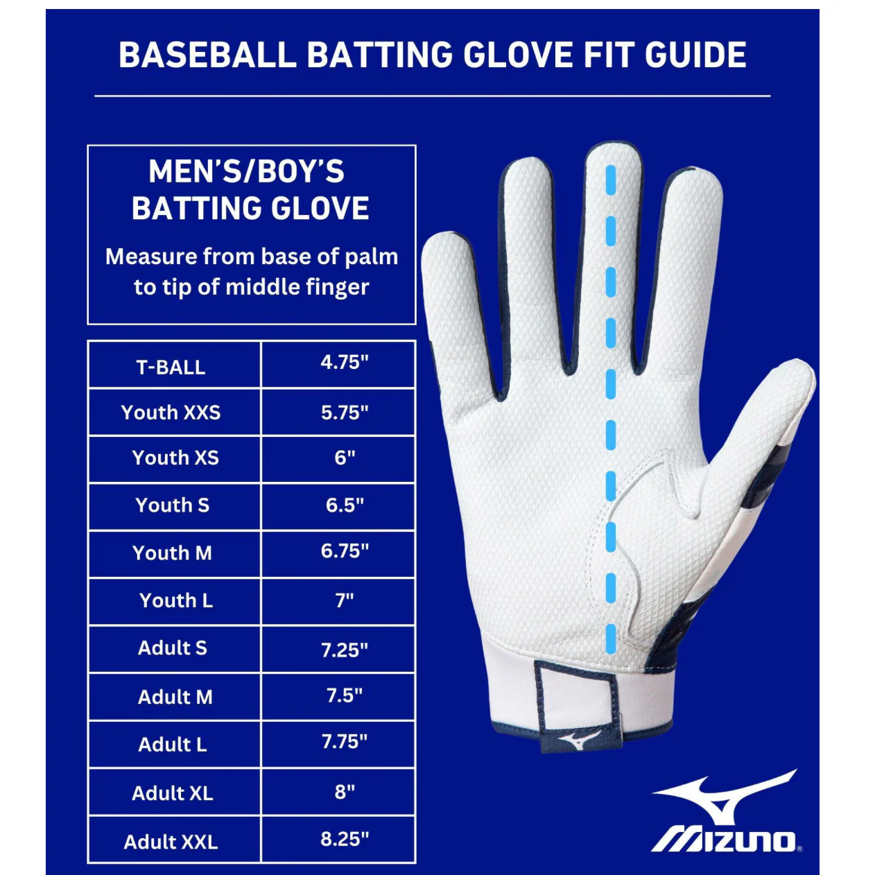 Mizuno MVP Batting Gloves - 330461 / 330462 - Image 5