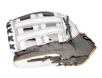 Mizuno Prime Elite Softball Glove 12.75" White/Grey - 313052 - Image 3