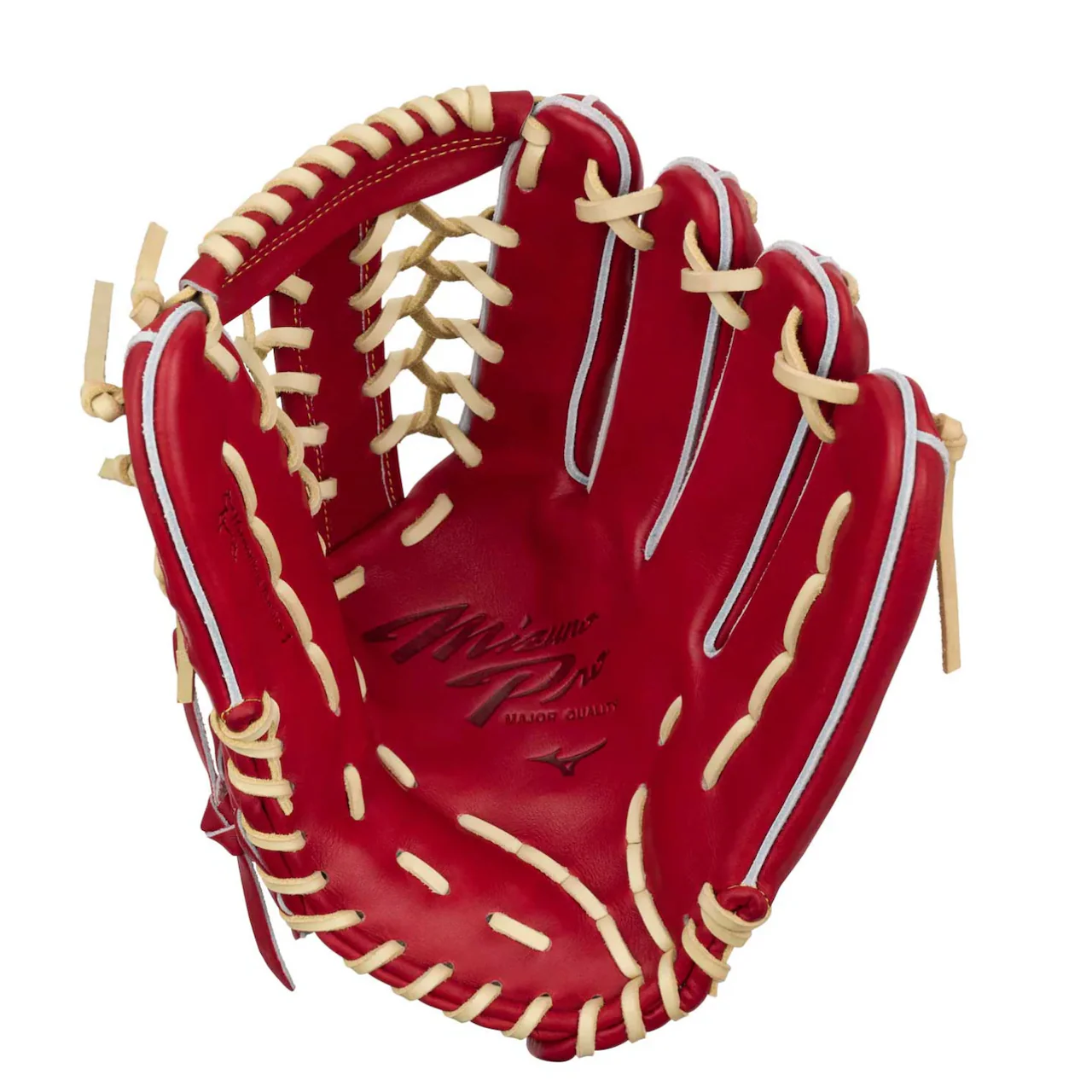 Mizuno Pro 12.75" Japan Brick/Creak Baseball Fielding Glove - 313280.R100.11.1275 - Image 2