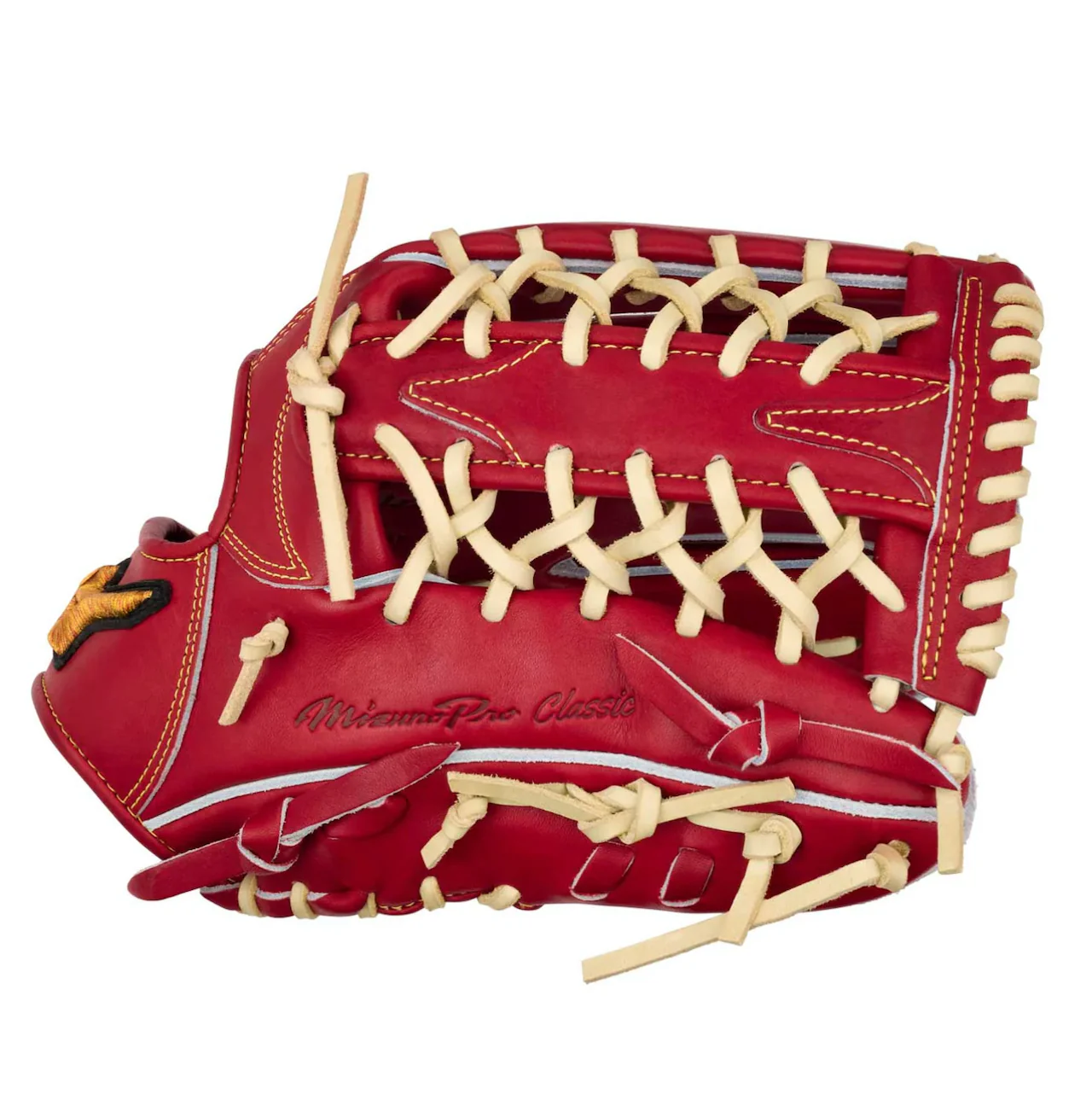 Mizuno Pro 12.75" Japan Brick/Creak Baseball Fielding Glove - 313280.R100.11.1275 - Image 3