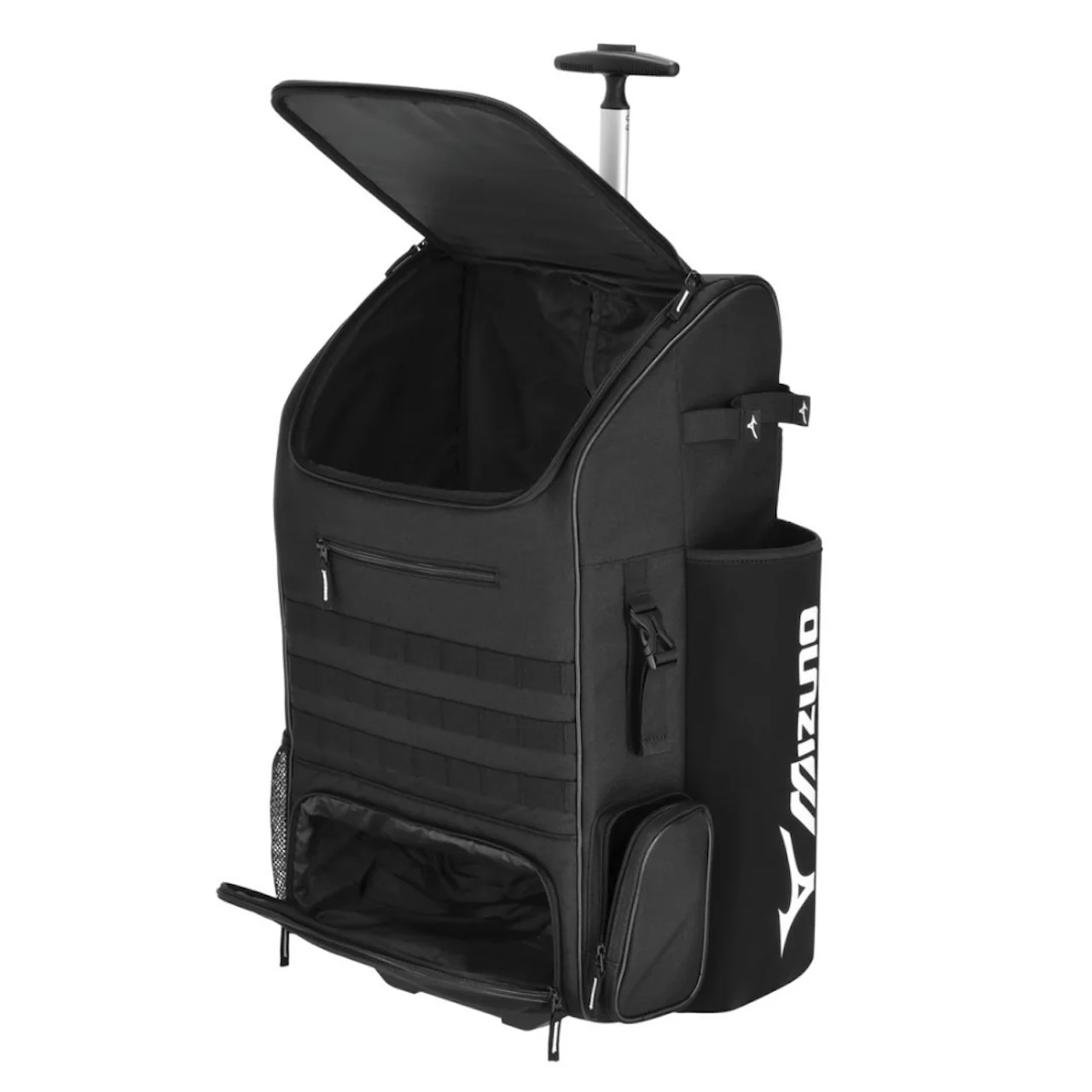 Mizuno Pro Wheeled Backpack/Wheeler Baseball/Slowpitch Bag - 360338 - Image 2