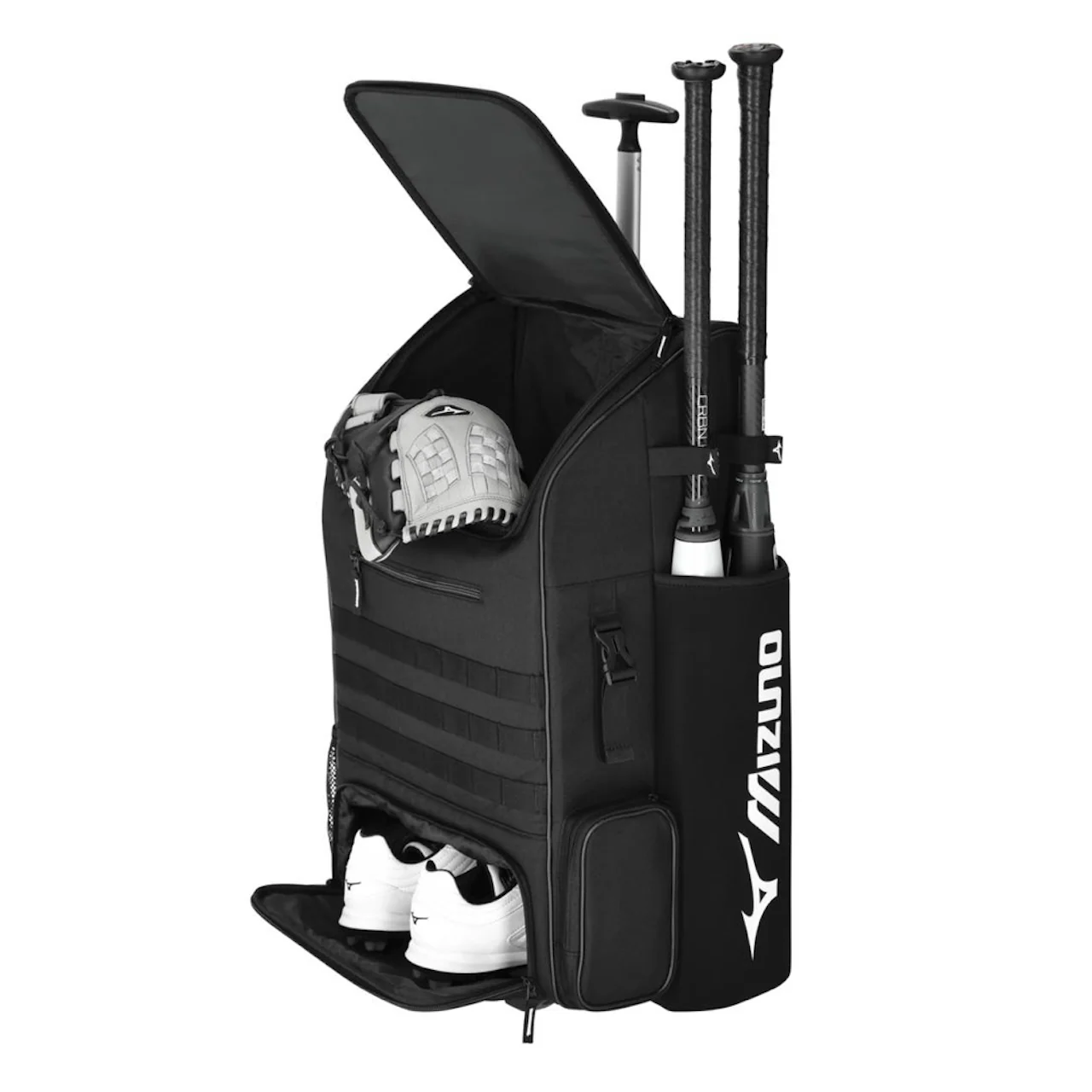 Mizuno Pro Wheeled Backpack/Wheeler Baseball/Slowpitch Bag - 360338 - Image 4