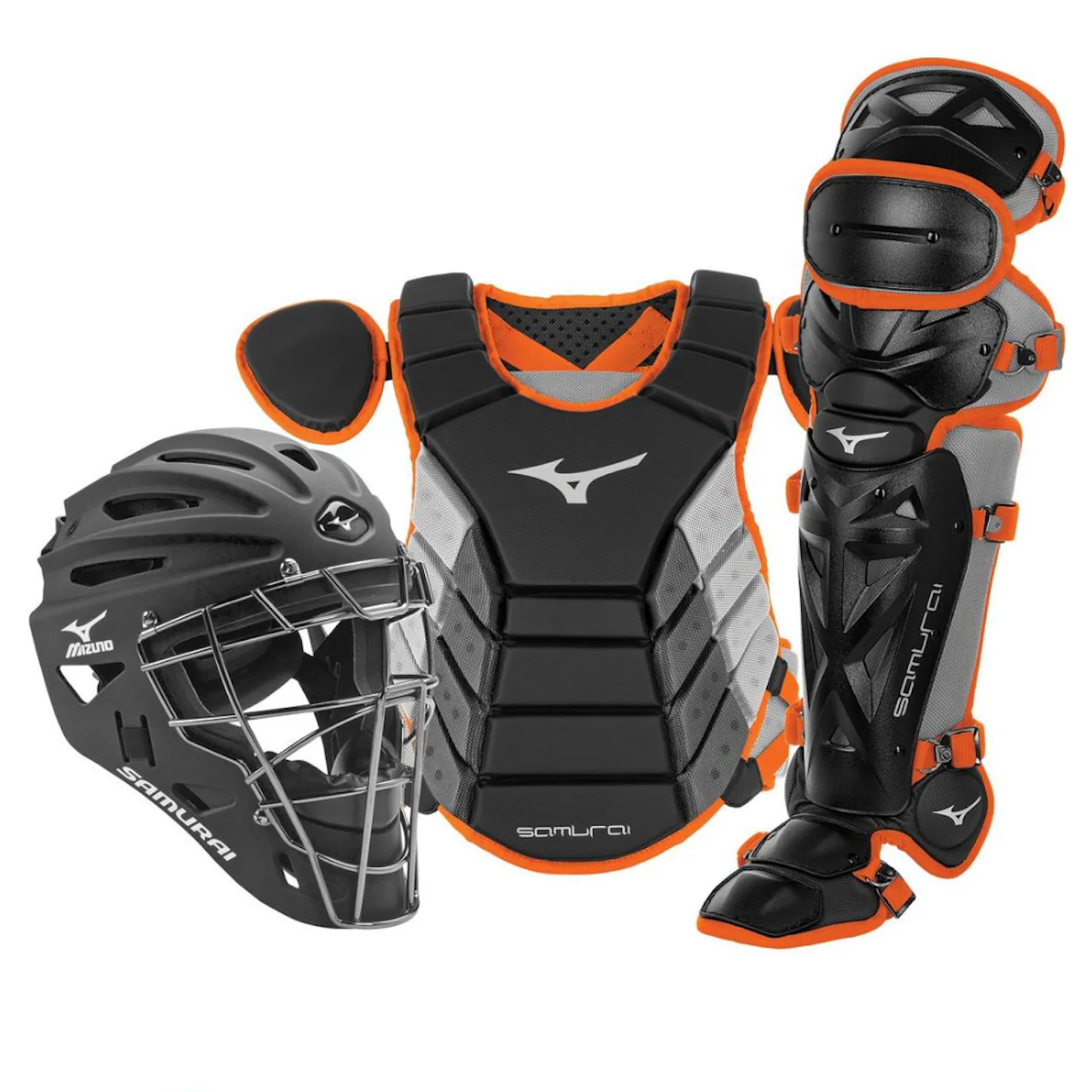 Mizuno Samurai Youth Baseball Boxed Catcher's Gear Set 14" - 380420 - Image 3