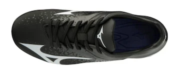 Mizuno Select Nine Wave Low Men's Molded Softball Cleat Black/White - 320584-WAVE-LOW - Image 6