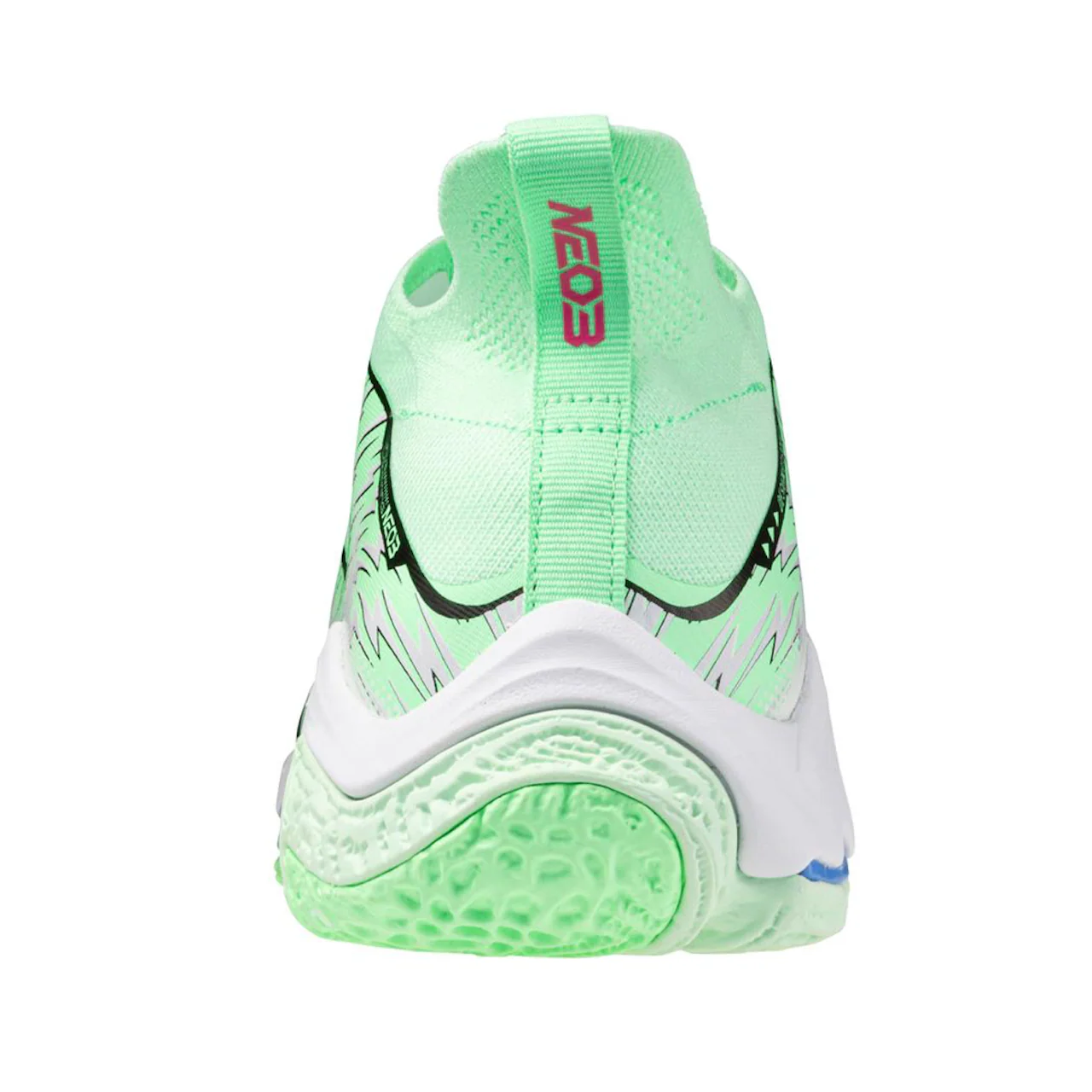 Mizuno Wave Lightning Neo Unisex Volleyball Shoes Mint-White - 430329.4S00 - Image 4