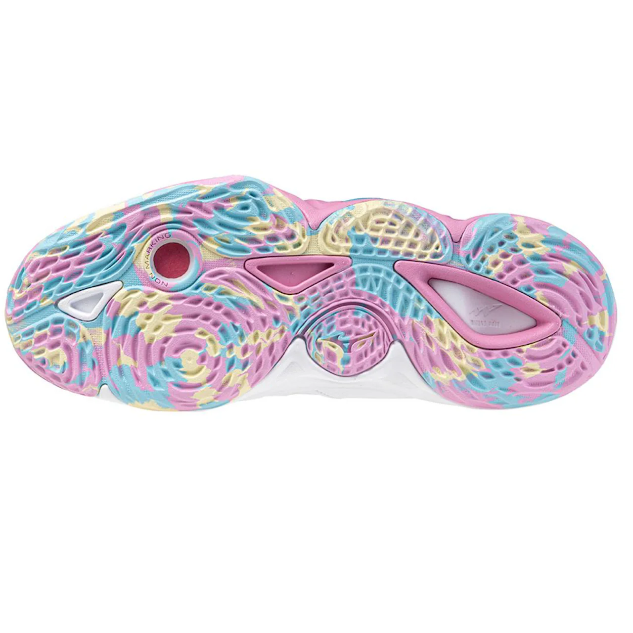 Mizuno Wave Momentum 3 Women's Volleyball Shoes - White/Pink Tetra - Image 4