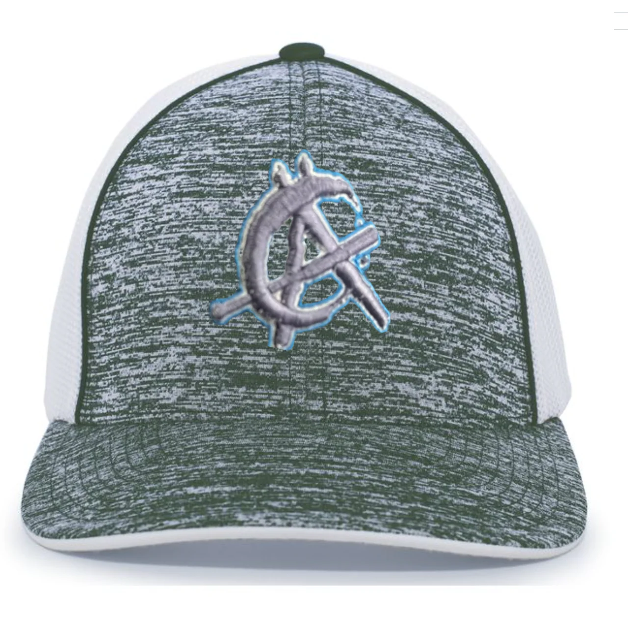 OG Anarchy Heathered Navy Pacific 406F Hat - HAT-OG-ANA-406F-NAVY-HEATHERED