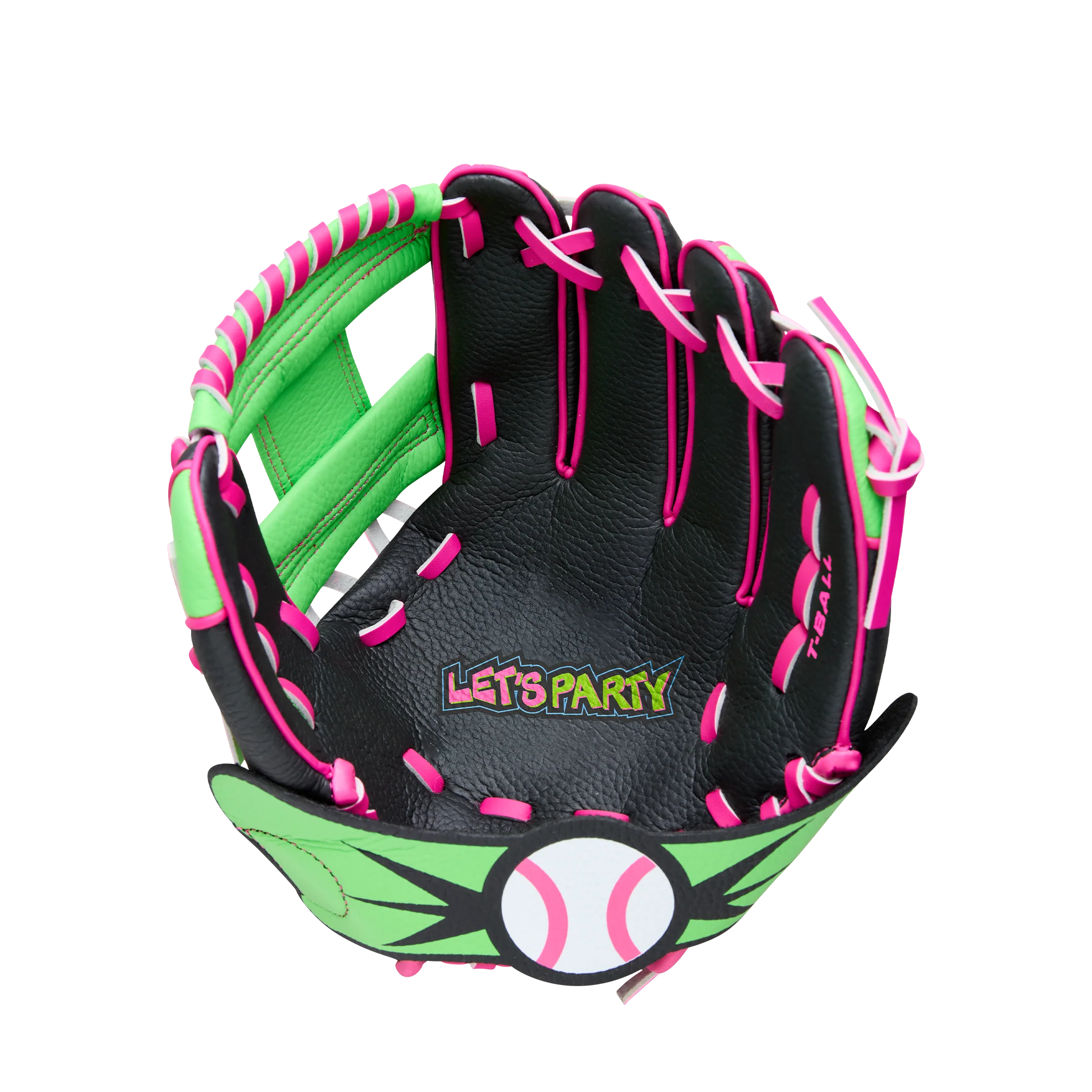 Party Animals 10" Glove and Bat Youth Starter Kit - WBW10415810 / WBW10416010 - Image 7