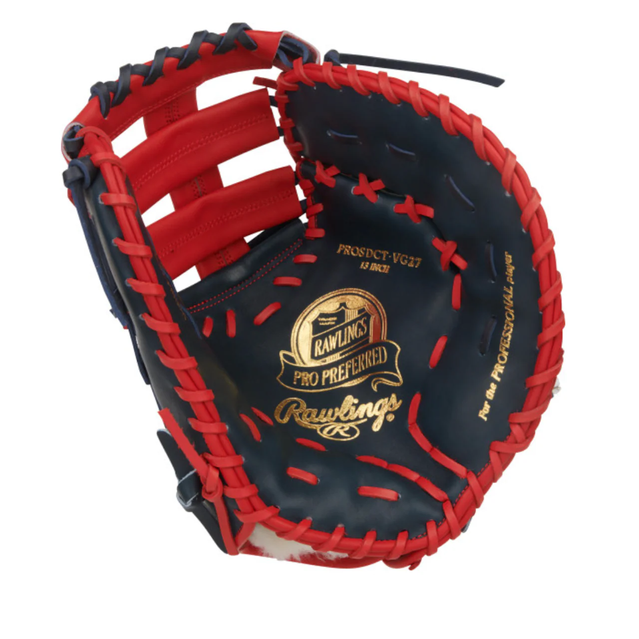 Rawlings 13" Pro Preferred Vladimir Guerrero First Base Mitt/Glove - PROSDCT-VG27 - Image 2