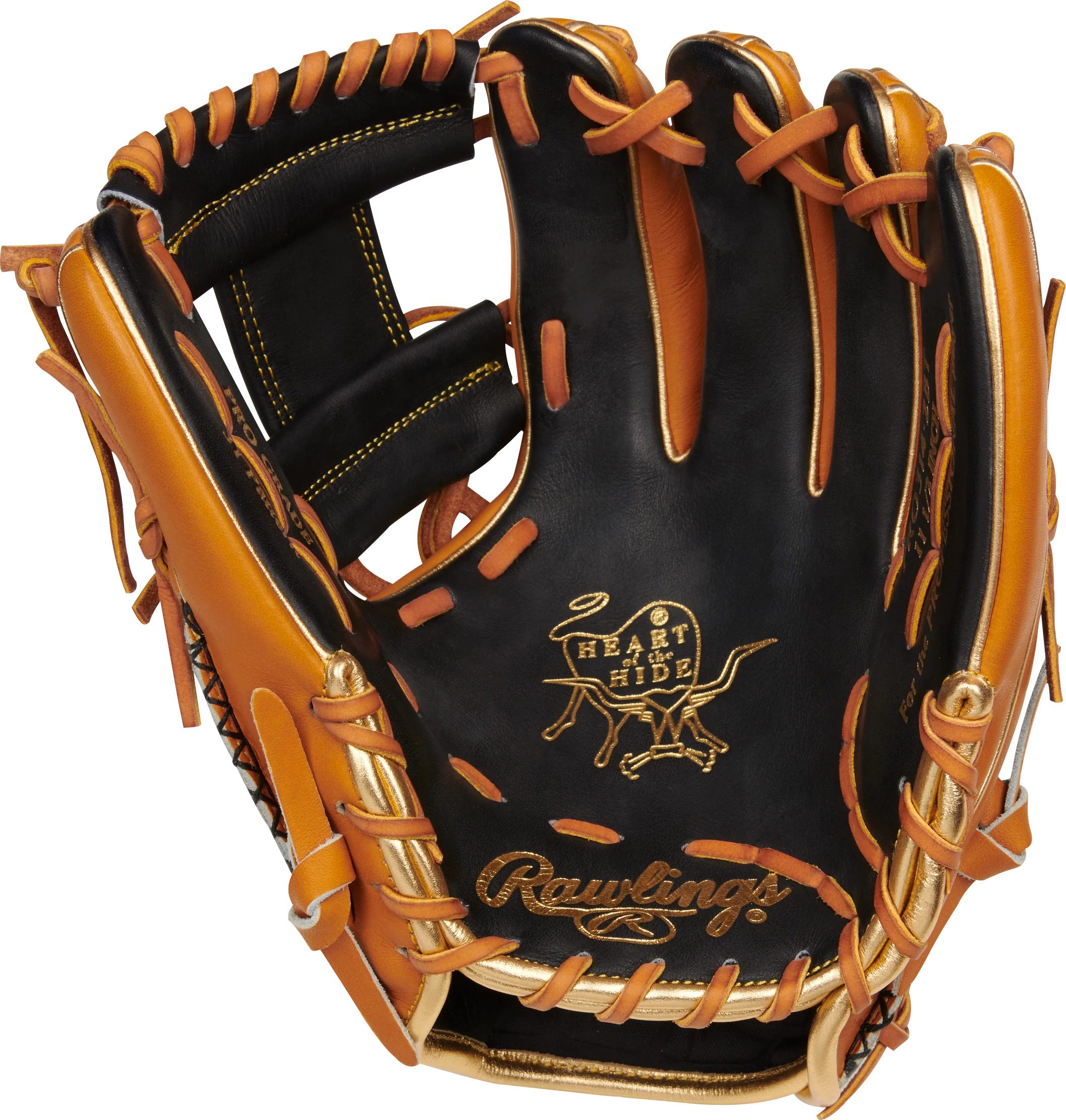 Rawlings Heart of The Hide 11.5" Gold Glove Club PRO314-2BT - Image 3
