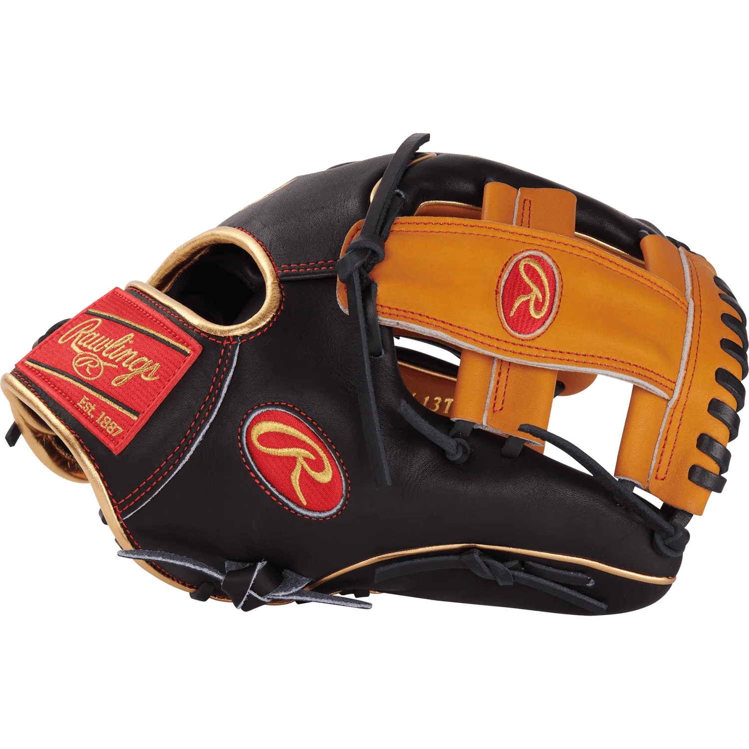 Rawlings Heart of The Hide 11.75" Gold Glove Club January 2024 - PRO205W-13TB - Image 3