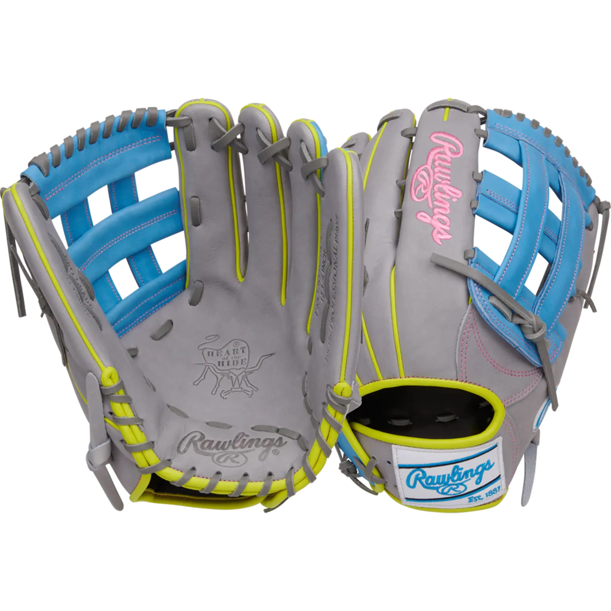 Rawlings Heart of The Hide 12.75" Gold Glove Club February 2024 - PRO3039-6GCB - Image 5