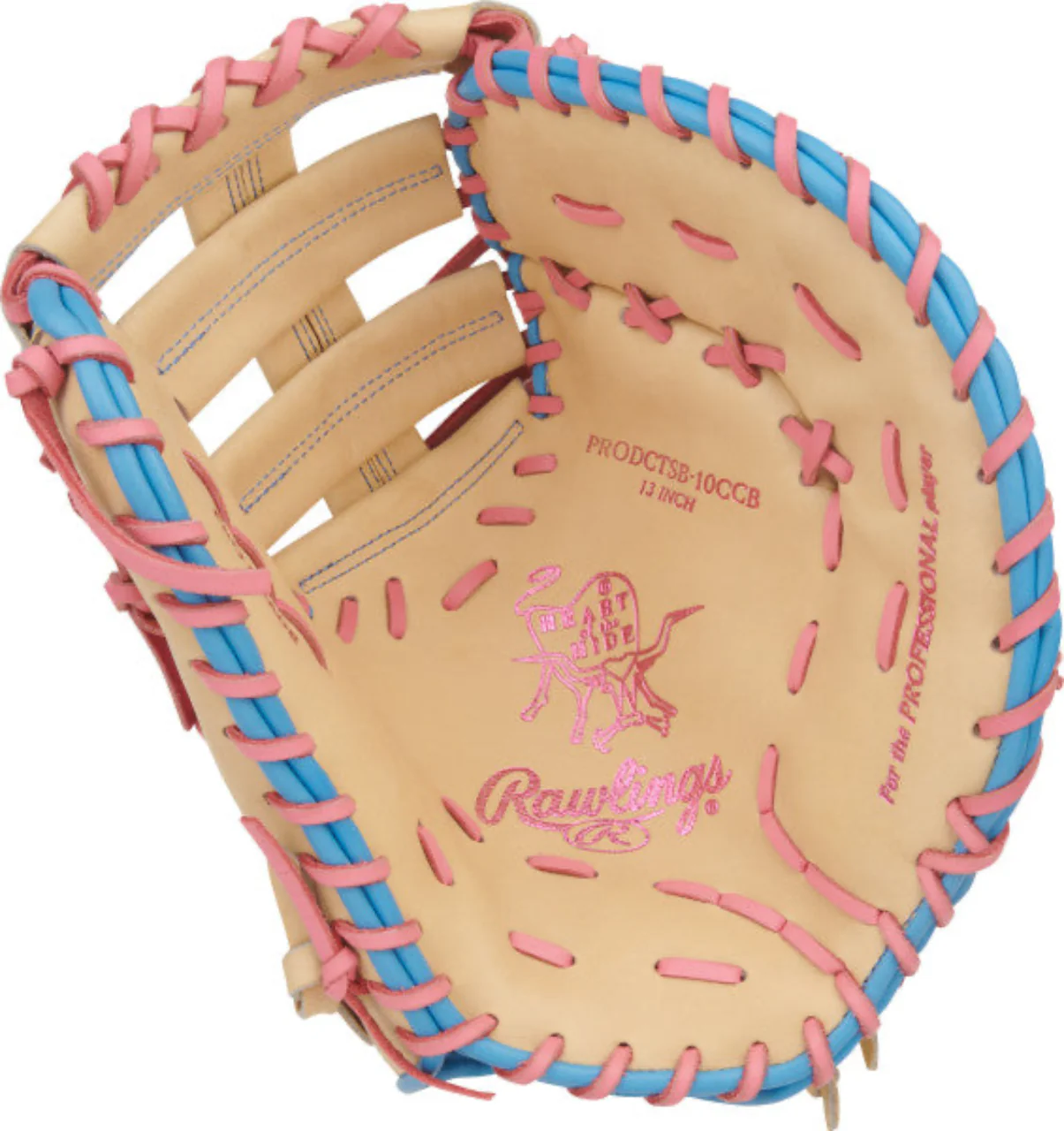 Rawlings Heart of The Hide 13" First Base Softball Mitt - PRODCTSB-10CCB - Image 2