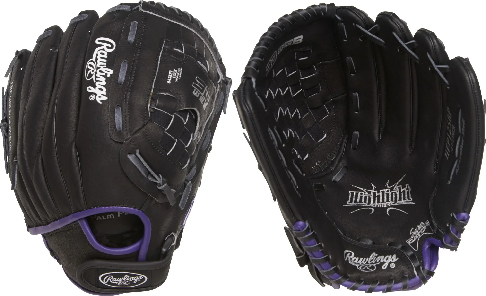Rawlings Highlight Series 12.5" Youth FastpitchFielding Glove - HFP125BP