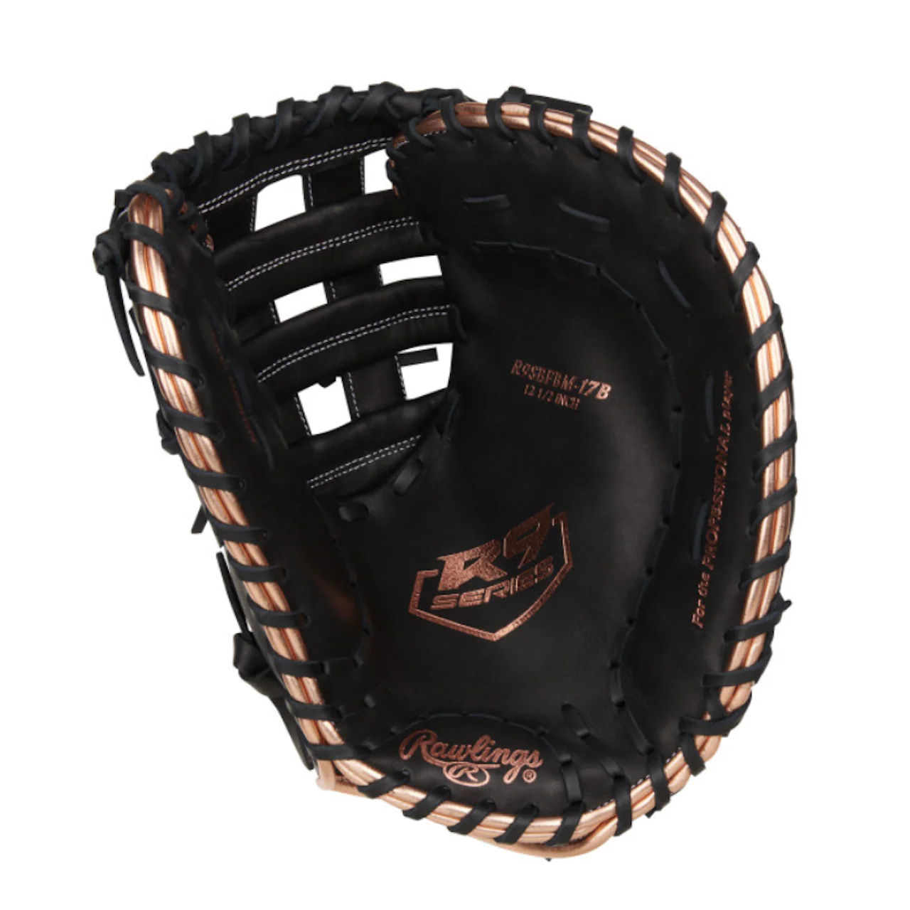 2025 Rawlings R9 Series 12.5" Fastpitch/Softball First Base Mitt/Glove - R9SBFBM-17B - Image 2
