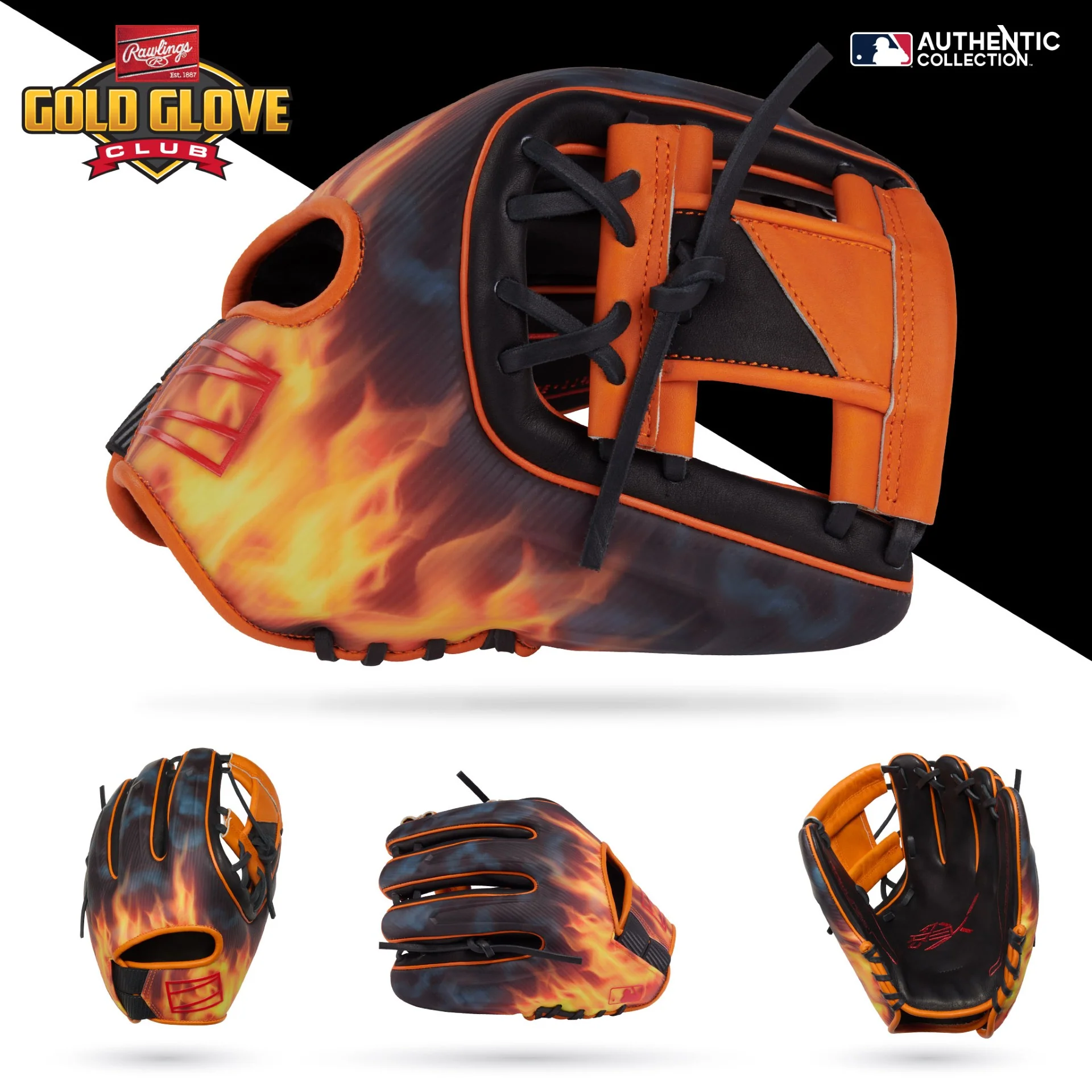Rawlings Rev1X Heart of The Hide 11.75" Gold Glove Club May 2025 - REV205-2BO