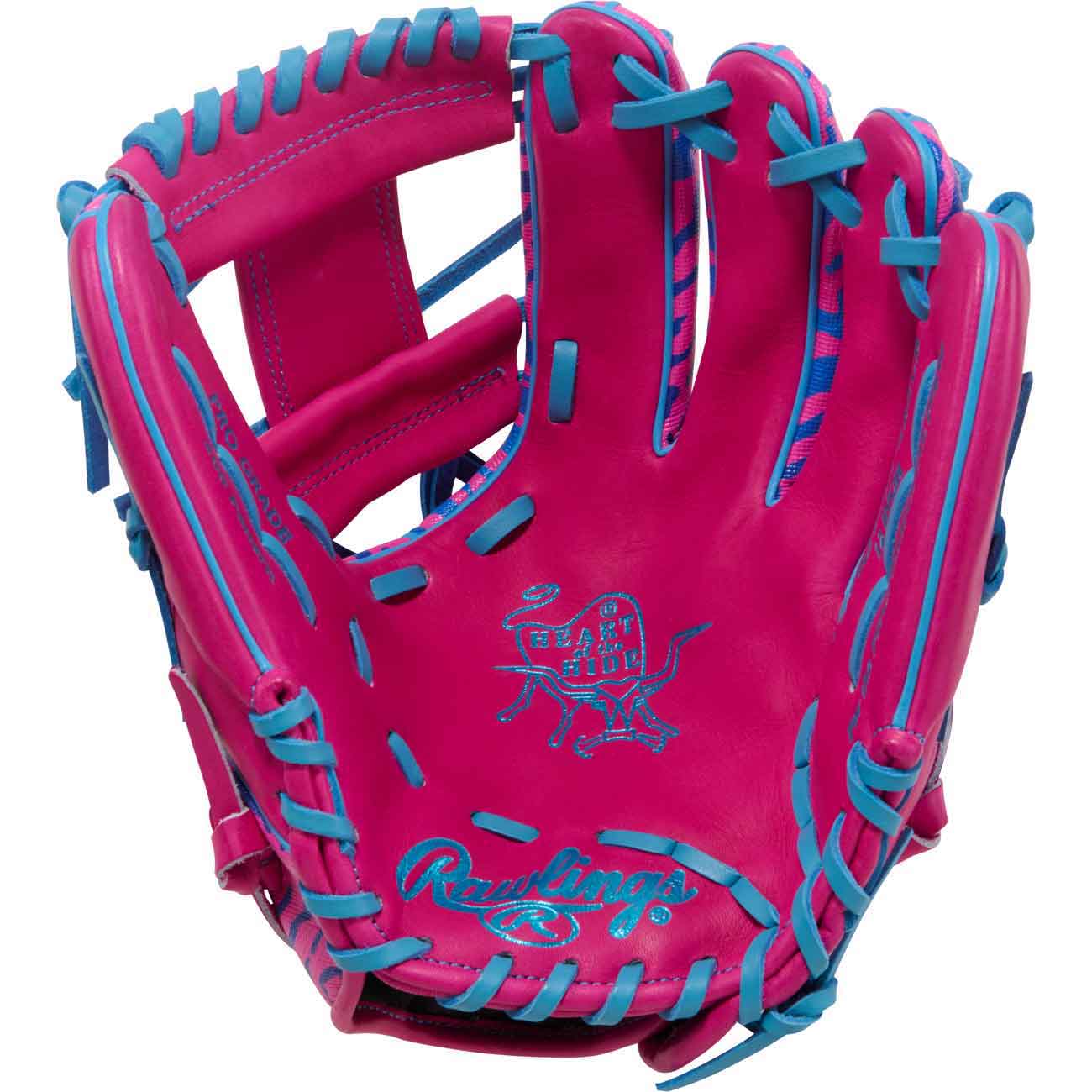 Rawlings Spring Break Heart of the Hide 12" Fastpitch Softball Glove - PROR206SB-2BECB - Image 4