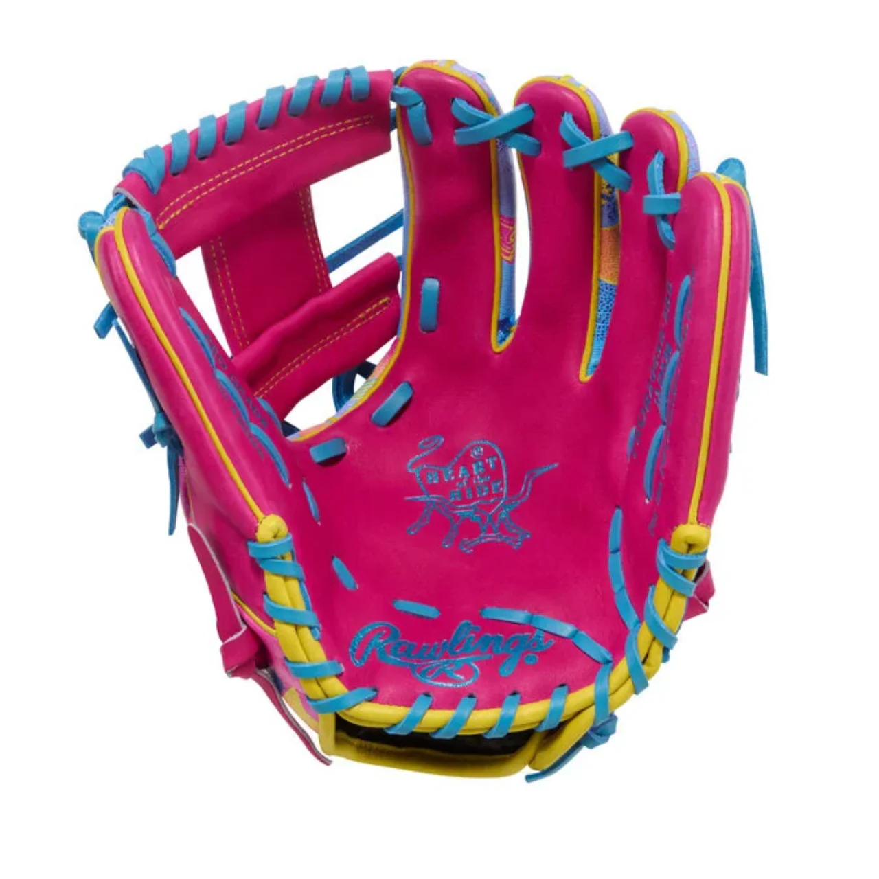 Rawlings Spring Break Heart of the Hide 12" Fastpitch Softball Glove - RSGPROR206SB-2BE - Image 2