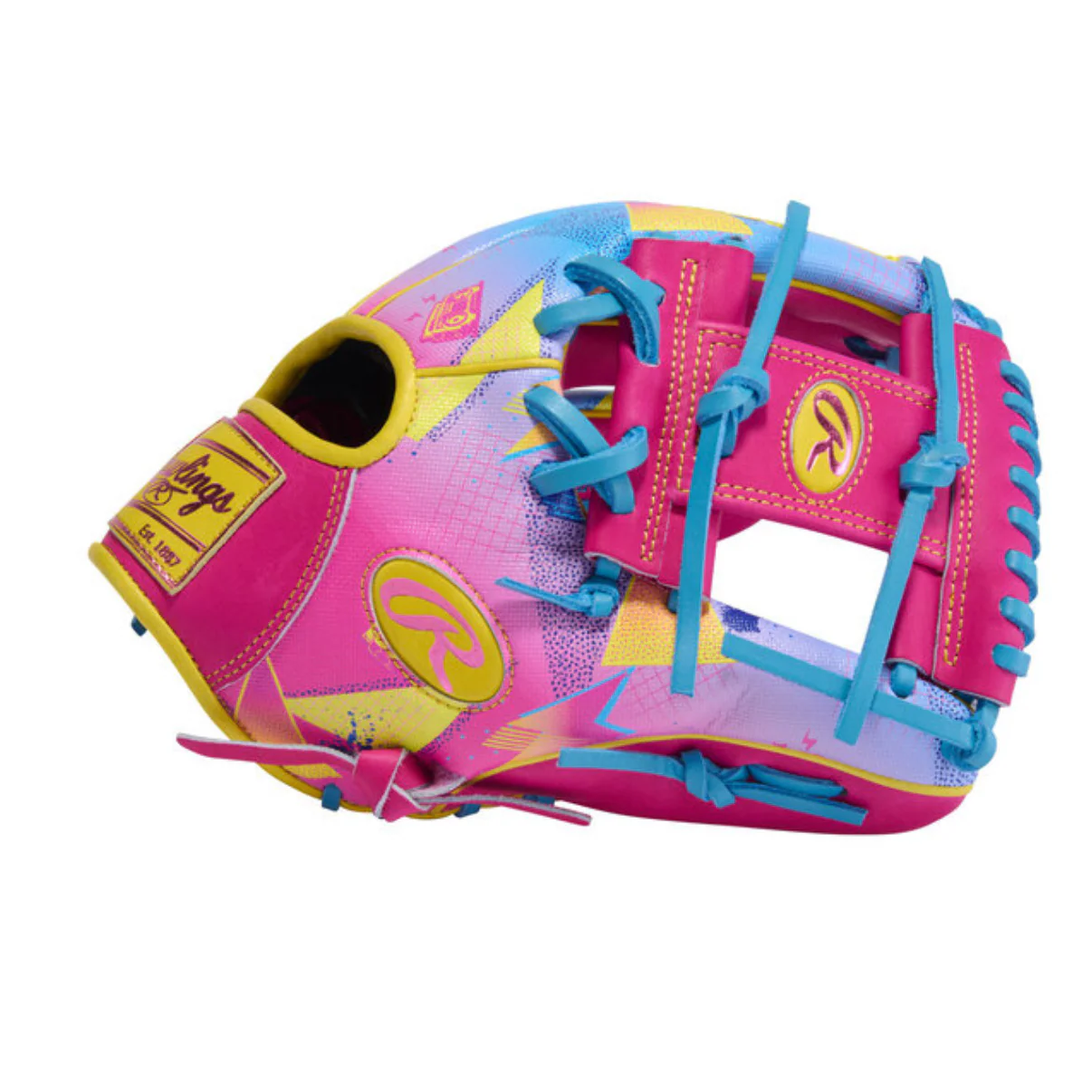 Rawlings Spring Break Heart of the Hide 12" Fastpitch Softball Glove - RSGPROR206SB-2BE - Image 3