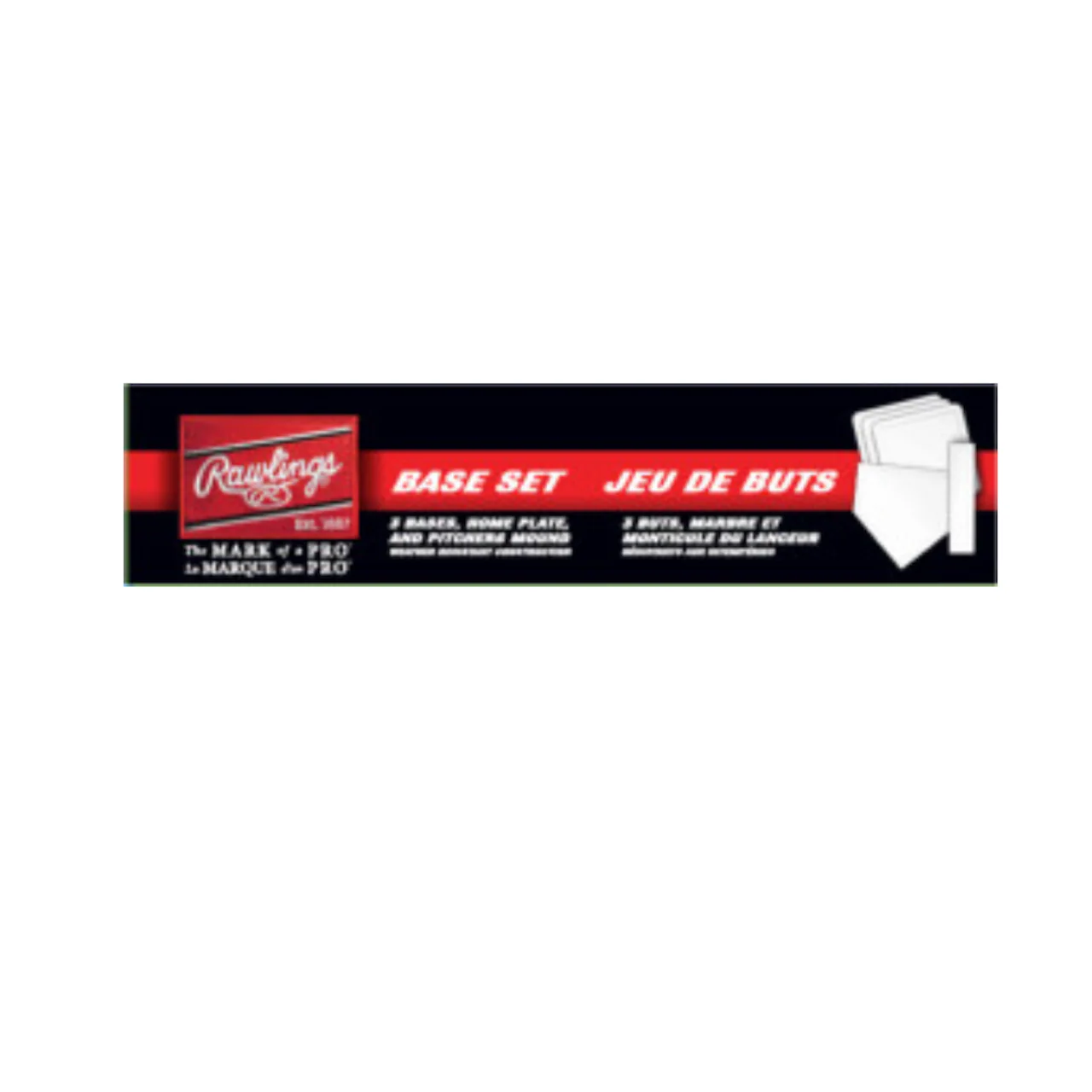 Rawlings Throw Down 5 Piece Base Set - BASESET2 - Image 2