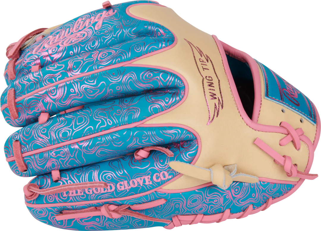 2024 Rawlings Vibrant Series Heart of the Hide 11.5" Glove-PROR204W-2TEC - Image 3