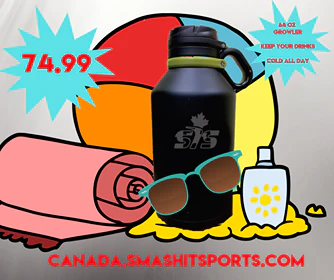 Smash is Sports Canada 64oz Growler - SISC-GROWL-64